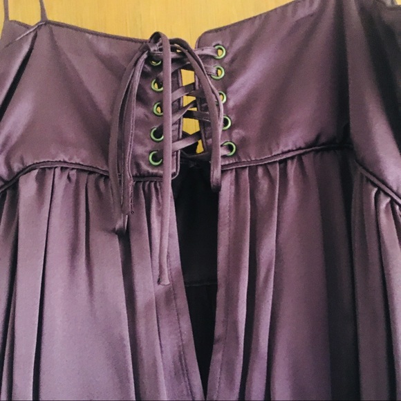 FINAL PRICE Y2K Vintage Ingwa Melero Silk Bustier Dress Regencycore - Picture 4 of 10